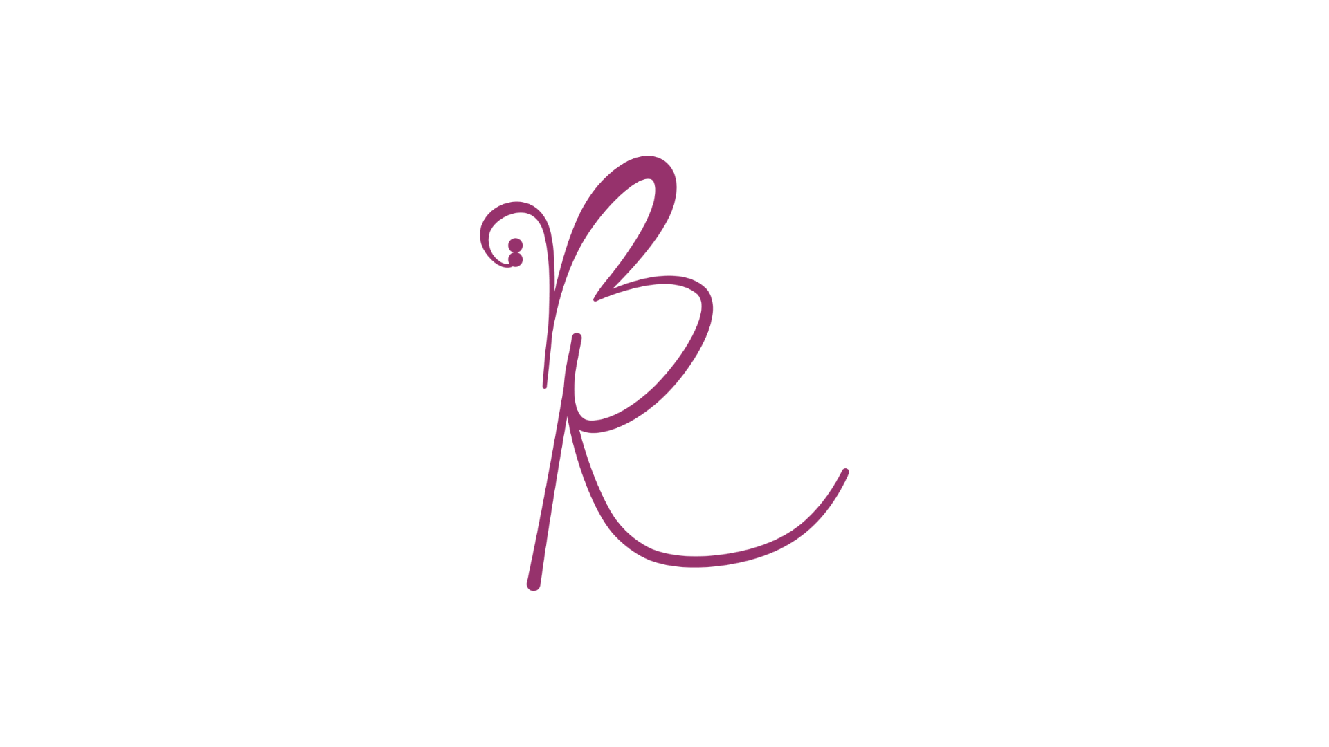 Logo mark — the Beyond Rare 'BR' butterfly monogram