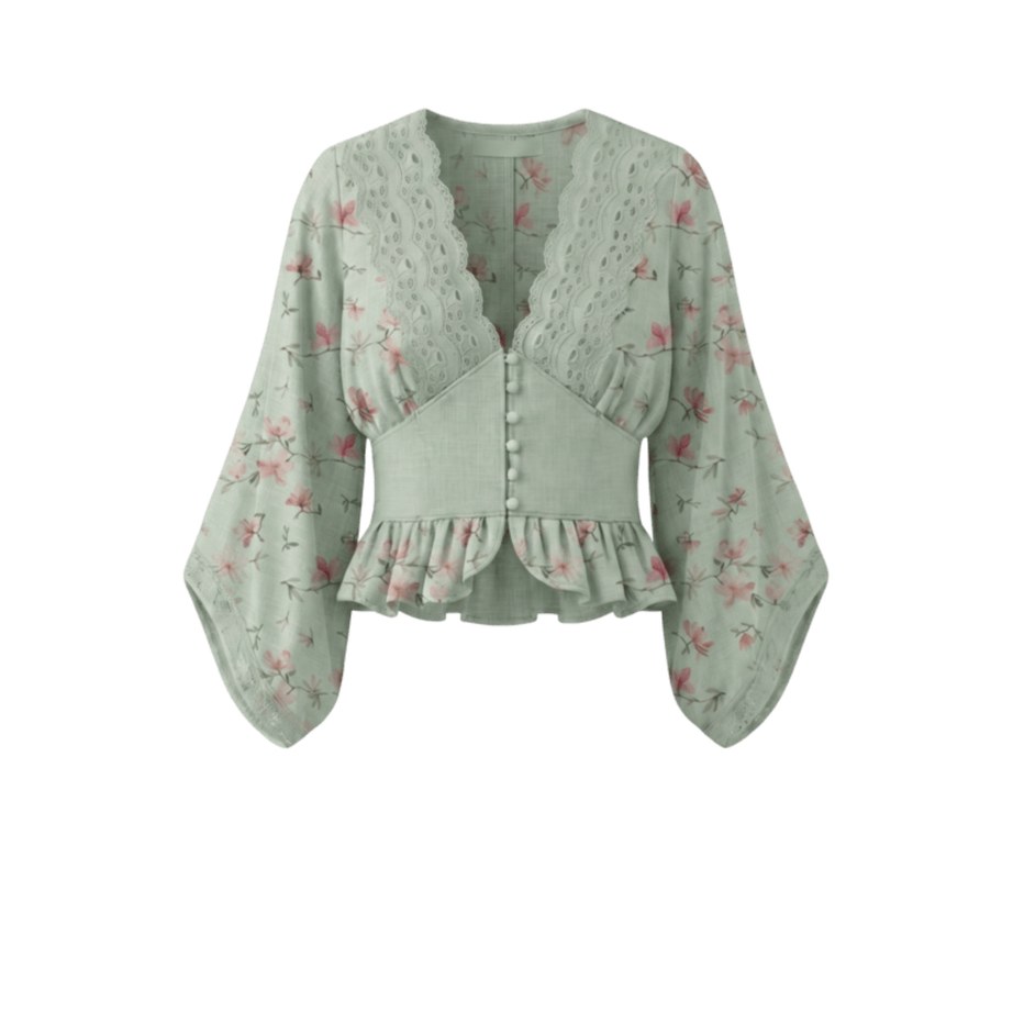 Fleurine Whisper Top — $325